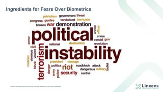 How will biometric payment overcome consumer fears over privacy and contactless?
Ingredients for Fears Over Biometrics
CIR
 