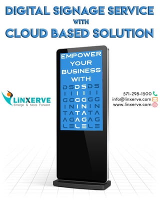 Linxerve Digital Signage Display Solutions