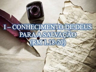 Lição 02- A Necessidade dos Gentios