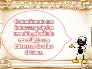 Lição 02- A Necessidade dos Gentios