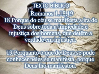 Lição 02- A Necessidade dos Gentios