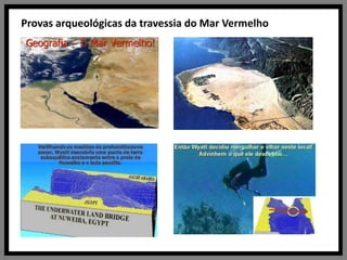 Provas arqueológicas da travessia do Mar Vermelho