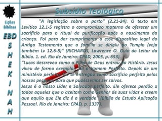 O nascimento de jesus - Lição 02/2015