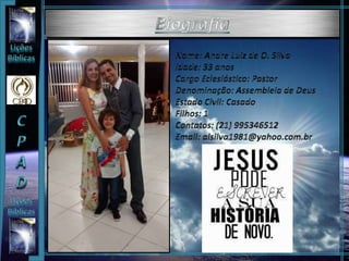 A Criação dos Céus e da Terra - Lição 02 - 4°Trimestre 2015