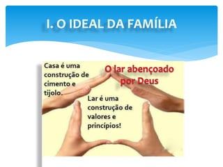 I. O IDEAL DA FAMÍLIA
 