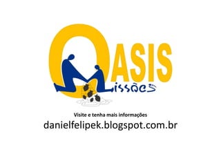 Visite e tenha mais informações
danielfelipek.blogspot.com.br
 