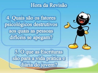 Lição 05- Relacionamento com Pessoas Difíceis