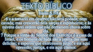 TEXTO BÍBLICO
 