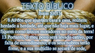 TEXTO BÍBLICO
 