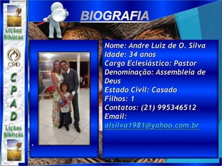 Deus o nosso provedor - Lição 06 - 4º Trimestre 2016