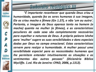 Mulheres que ajudaram Jesus - Lição 06 - 2ºTri/2015