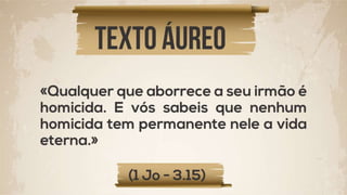 Lição 08°   a bondade que confere a vida 