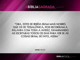 Bíblia Facil -  Lição 1 - Bíblia Sagrada