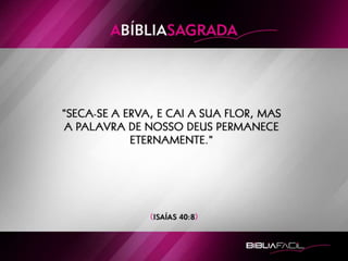 Bíblia Facil -  Lição 1 - Bíblia Sagrada