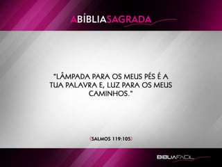 Bíblia Facil -  Lição 1 - Bíblia Sagrada