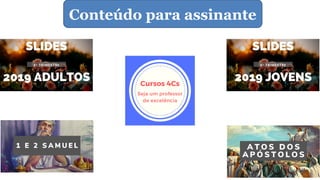 Conteúdo para assinante
 