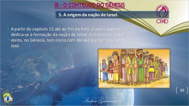 Lição 1 - gênesis, o livro da criação - 4ª Trimestre de 2015