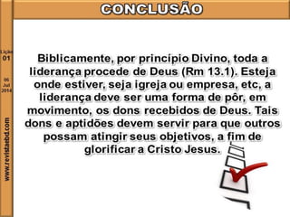 Lição 1 O perfil bíblico de um líder