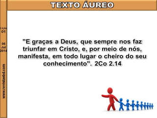 Lição 1 O perfil bíblico de um líder