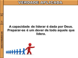 Lição 1 O perfil bíblico de um líder