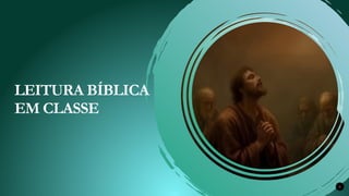 Renovados na Graça
LEITURA BÍBLICA
EM CLASSE
5
 