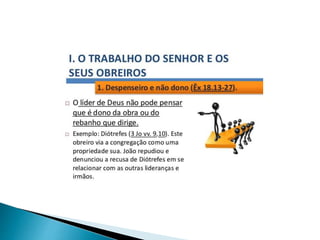 Lição 13   Líderes e Liderados