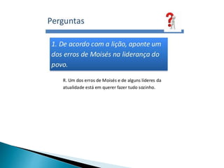 Lição 13   Líderes e Liderados