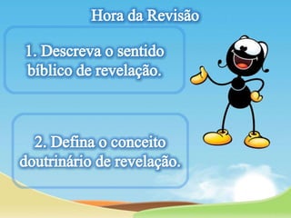Lição 13- Relacionamento com Deus