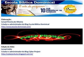 Lição 2   o  propósito dos dons espirituais