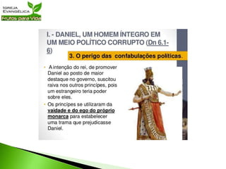 Lição 39   Integridade em tempos de crise