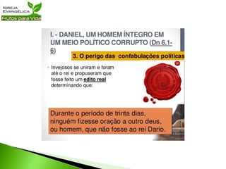 Lição 39   Integridade em tempos de crise