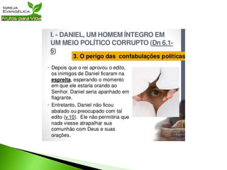 Lição 39   Integridade em tempos de crise
