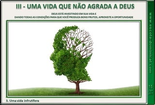 LIÇÃO 03 - O PERIGO DAS OBRAS DA CARNE