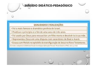 SUBSÍDIO DIDÁTICO-PEDAGÓGICO
 