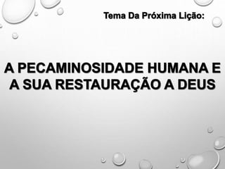 Lição 5 - A Identidade do Espírito Santo