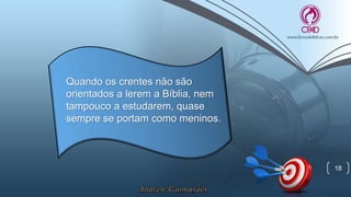 PASTOR ELSON DESPREZA A BÍBLIA. A Bíblia diz:, by Tito Psicólogo