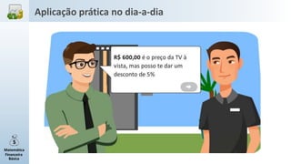 Matemática
Financeira
Básica
Aplicação prática no dia-a-dia
 