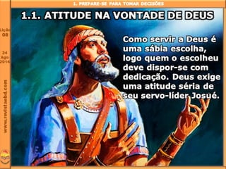 Lição 8 O líder e sua responsabilidade nas decisões