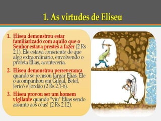 Lição 8   O legado de Elias