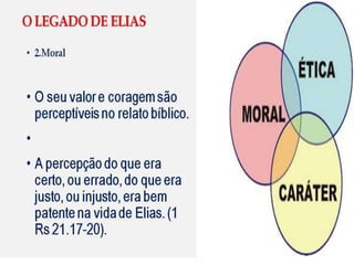 Lição 8   O legado de Elias