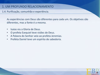 1. UM PROFUNDO RELACIONAMENTO1.3. A chamada de Isaías.“No ano em que morreu o rei Uzias” (Is 6.1a)Do que o rei Uzias morreu?Na Bíblia há uma associação simbólica entre a lepra e o pecado devido a algumas semelhanças:O pecado se esconde