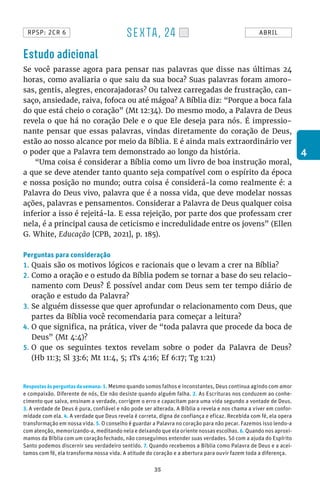 A Importância da Bíblia: Poder, Verdade e Autoridade na Vida Cristã | PDF