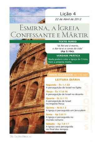 Liçoes biblicas 2° trimestre 2012