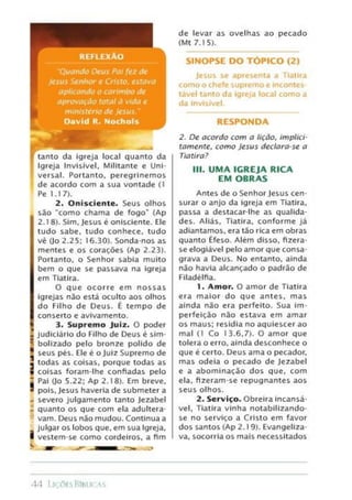 Liçoes biblicas 2° trimestre 2012