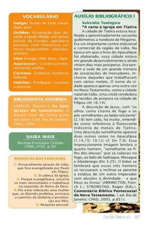 Liçoes biblicas 2° trimestre 2012