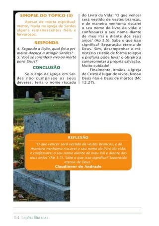 Liçoes biblicas 2° trimestre 2012