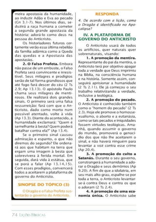 Liçoes biblicas 2° trimestre 2012