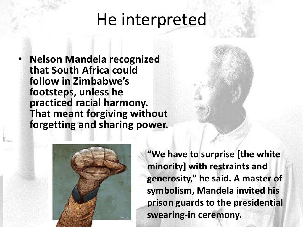 Leadership style Nelson Mandela