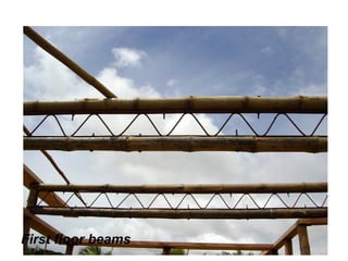 First floor beams
 