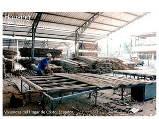 Housing
Viviendas del Hogar de Cristo, Ecuador
 